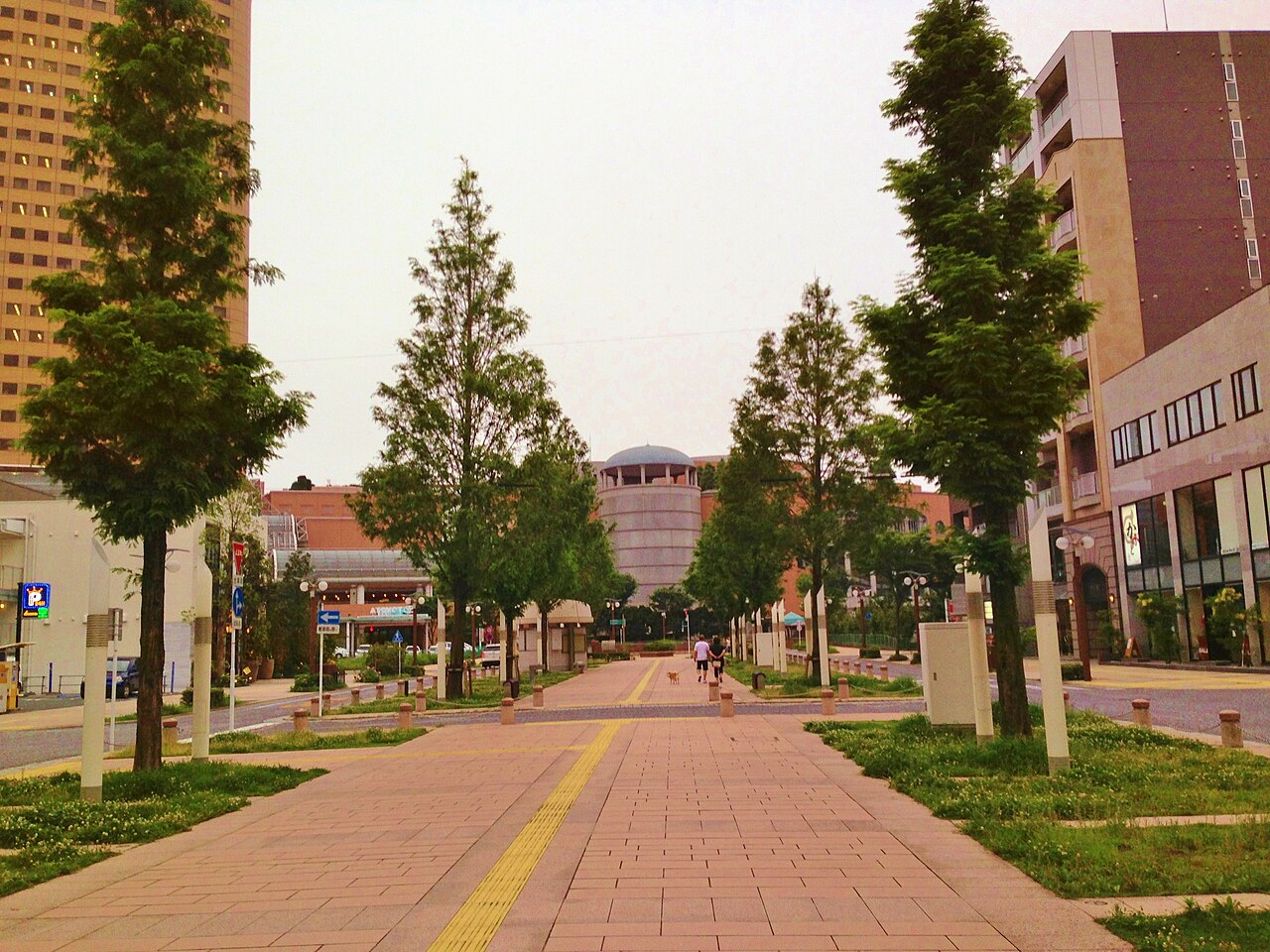 Act City Hamamatsu complex full view showing the tower and adjacent halls