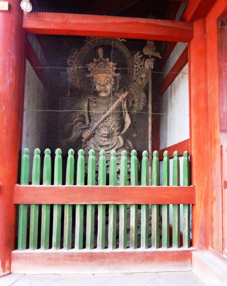 Nio temple guardian statue at Banna-ji in Ashikaga
