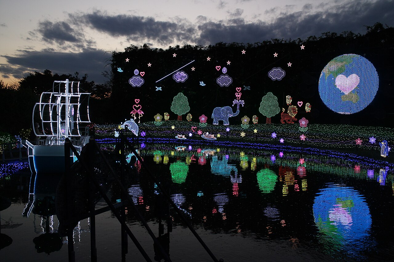 Ashikaga Flower Park autumn cosmos flowers