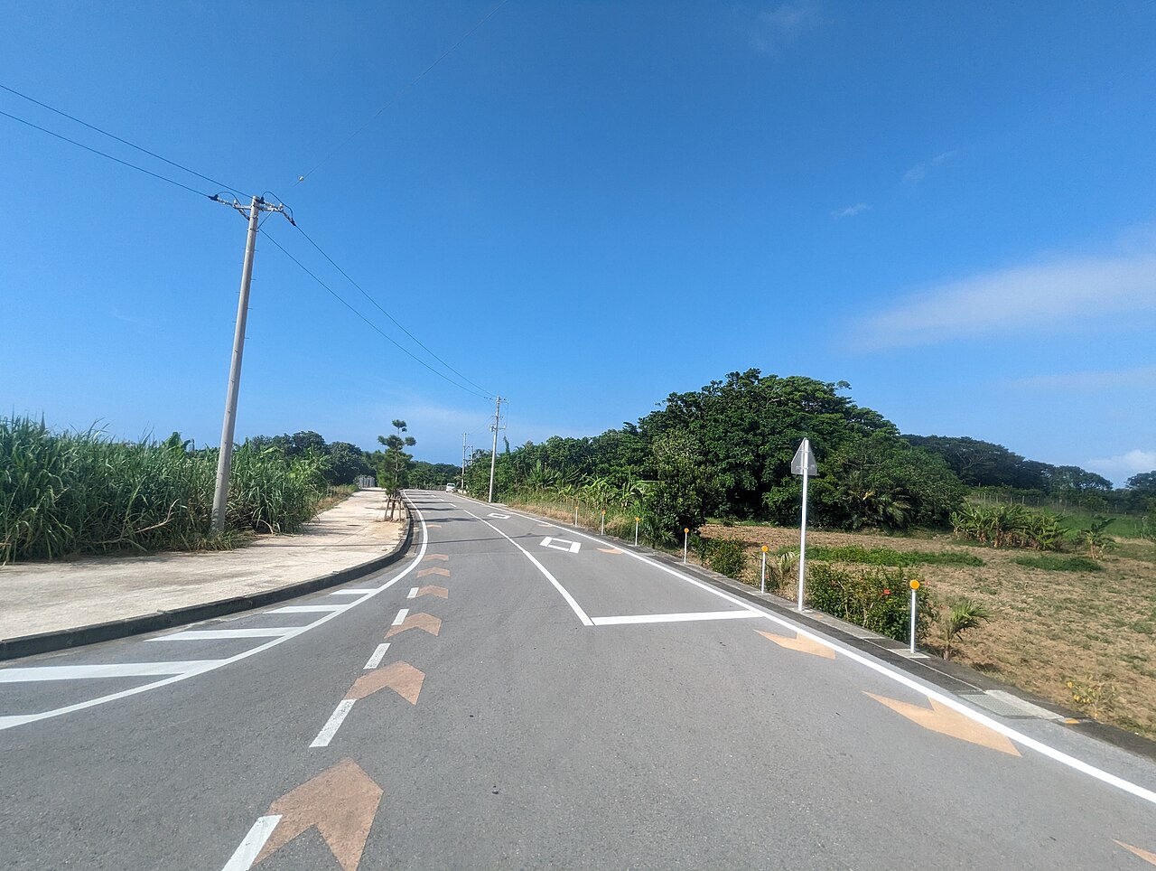 Ishigaki Island scenic mountain and coast view