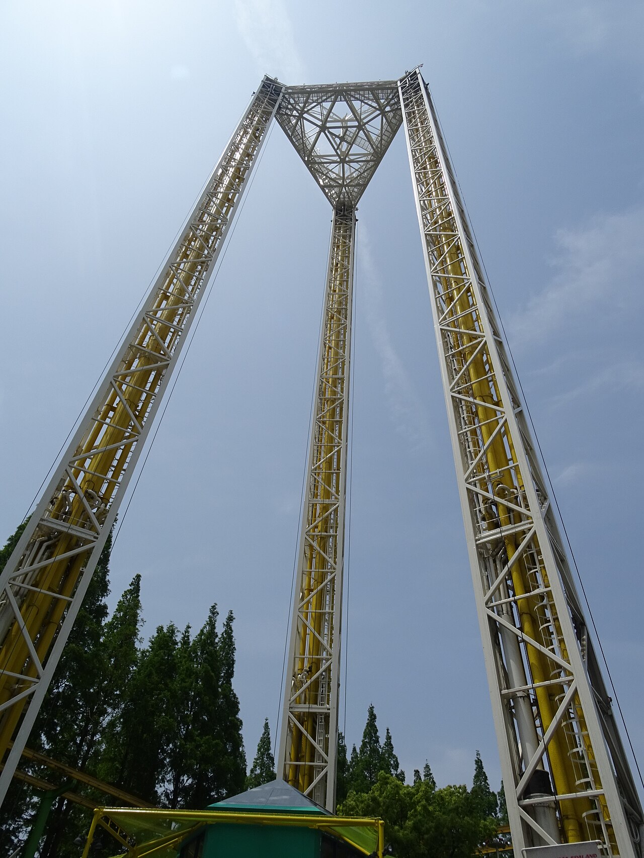 Space Shot drop tower at Nagashima Spa Land