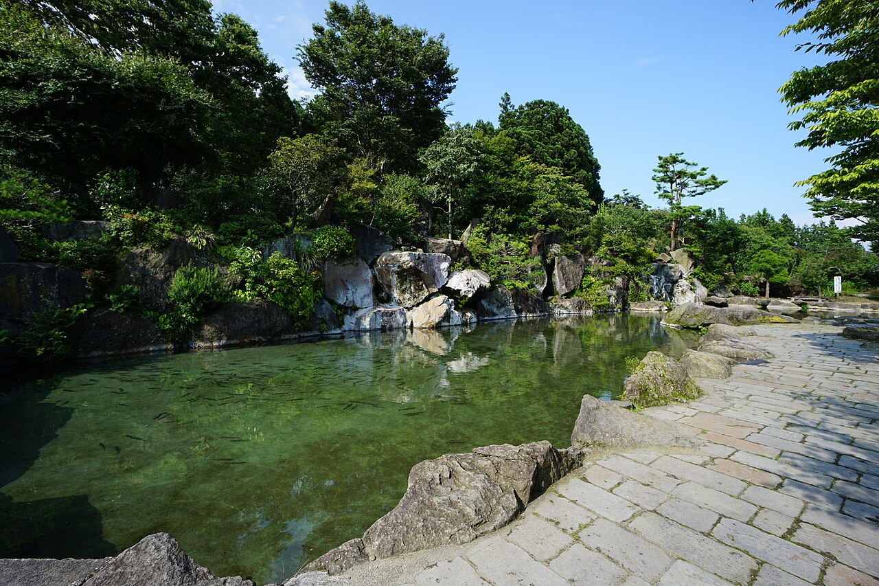 Seiryu no Sato clear-stream park in Nasu highlands