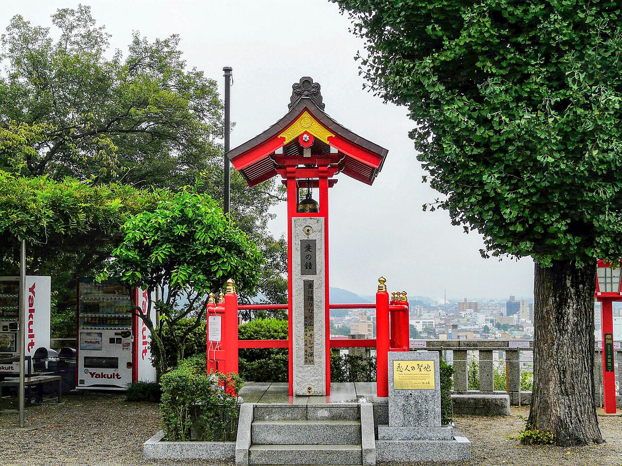Ai-no-Bell love bell at Orihime Shrine