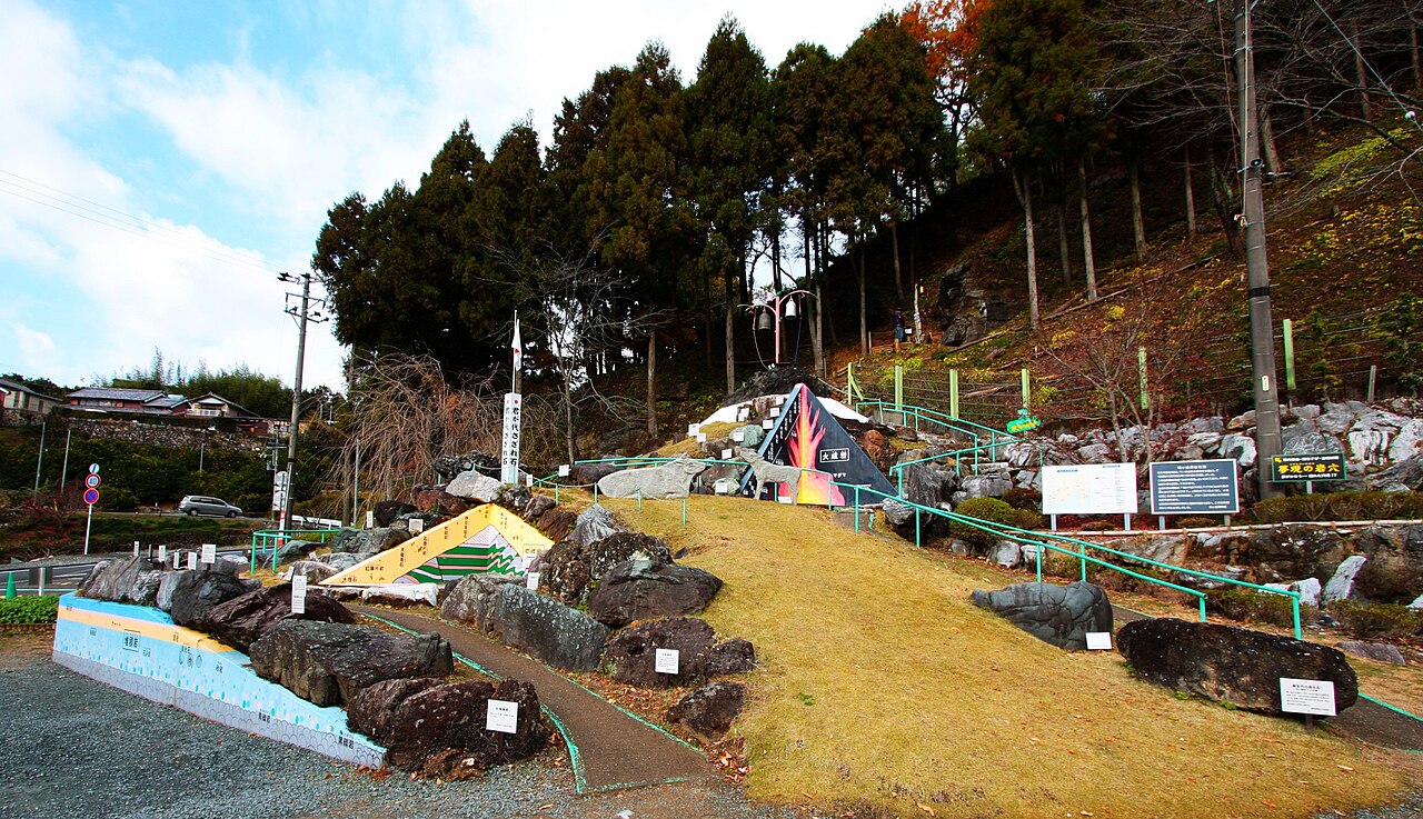 Main chamber of Ryugashi-do limestone cave Hamamatsu
