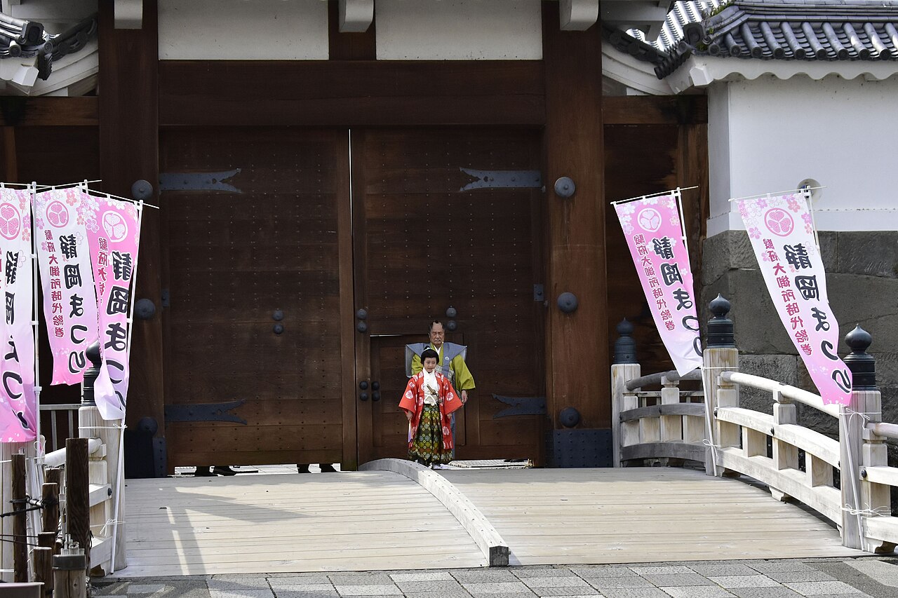 Shizuoka Matsuri parade with Tokugawa Ieyasu costume procession