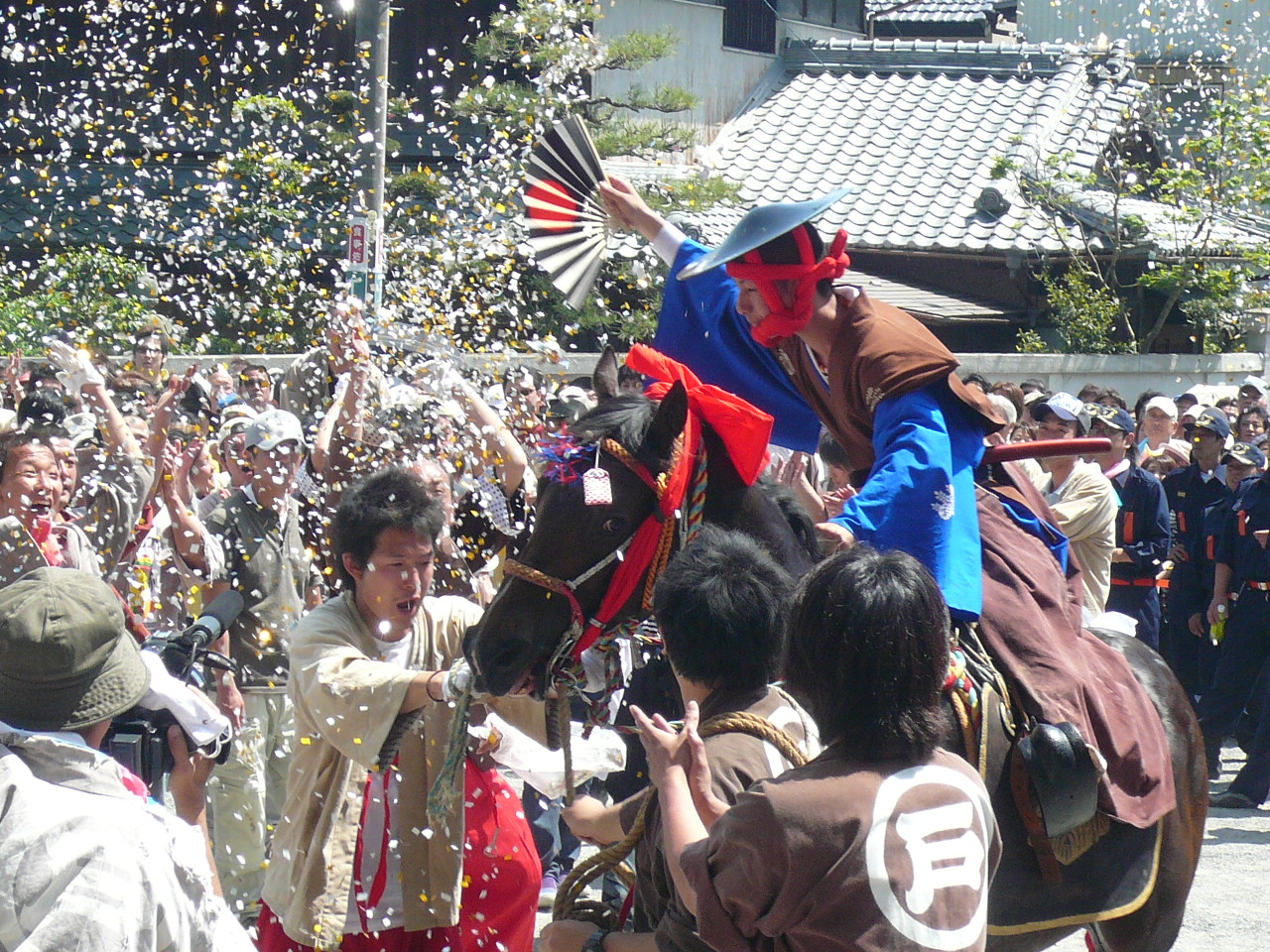 Ageuma Shinji horse jumping ritual at Tado Festival