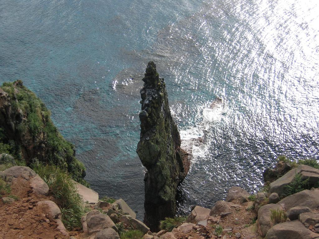 Teuri Island seabird cliffs