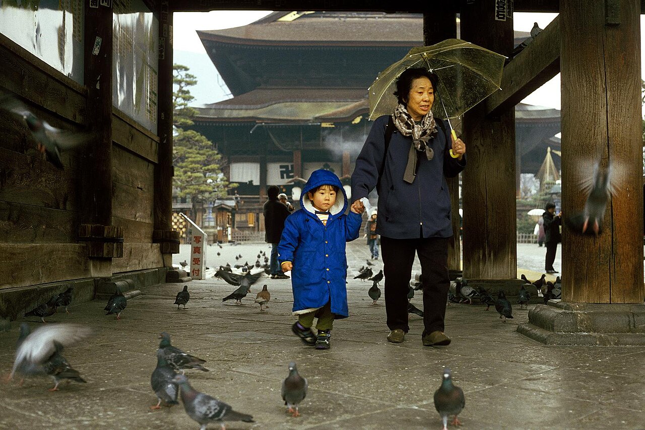 Zenkoji temple main hall Nagano